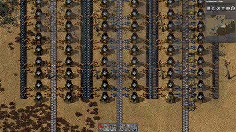 Factorio: Belt Compression Testing 